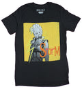 Storm of The X-Men Mens T-Shirt - Mohawk Pose in a Yellow Comic Box Hoodie, Sweatshirt | CiraTrend.com
