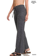 .SI-27034 Brushed Hacci Drawstring Soft Pants