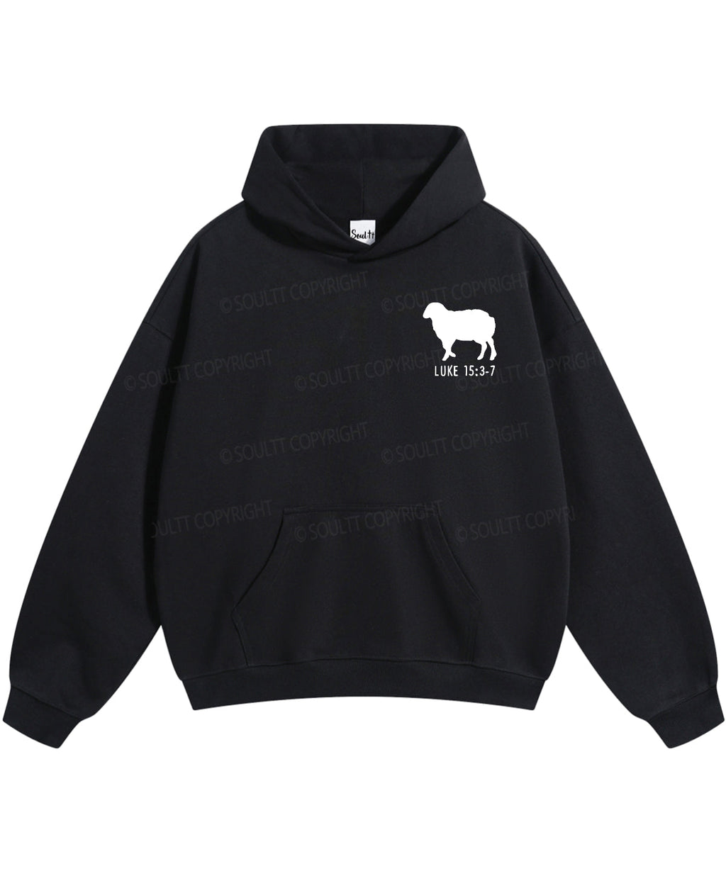 He Leaves The 99 Double Sided Cotton Christian Hoodie T-Shirts, Sweatshirt | CiraTrend.com (Image 3)