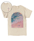 He Leads Me Beside Still Waters Double Sided Unisex Cotton Christian T-Shirt Hoodie, Sweatshirt | CiraTrend.com (Image 1)