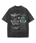 The King Of Kings Unisex Washed Christian T-shirt Hoodie, Sweatshirt | CiraTrend.com (Image 1)