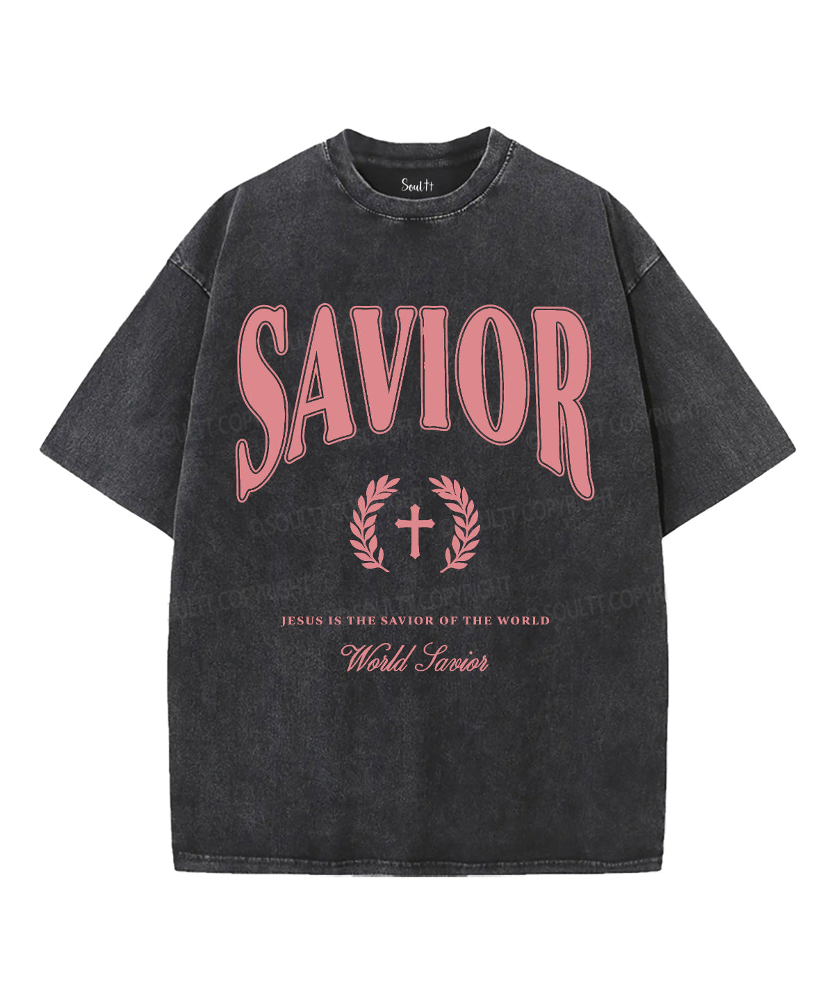 Jesus Is Savior World Washed Christian T-Shirts, Hoodie, Sweatshirt