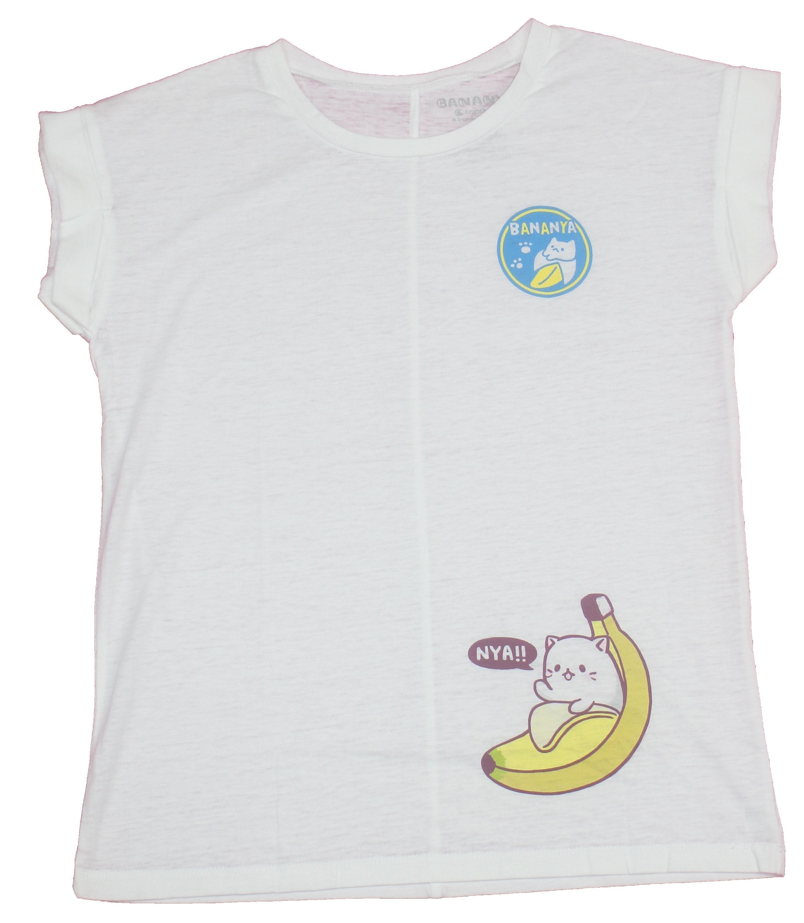 Bananya Mens T-Shirt- Lapel Cute Bananya Image Hoodie, Sweatshirt | CiraTrend.com