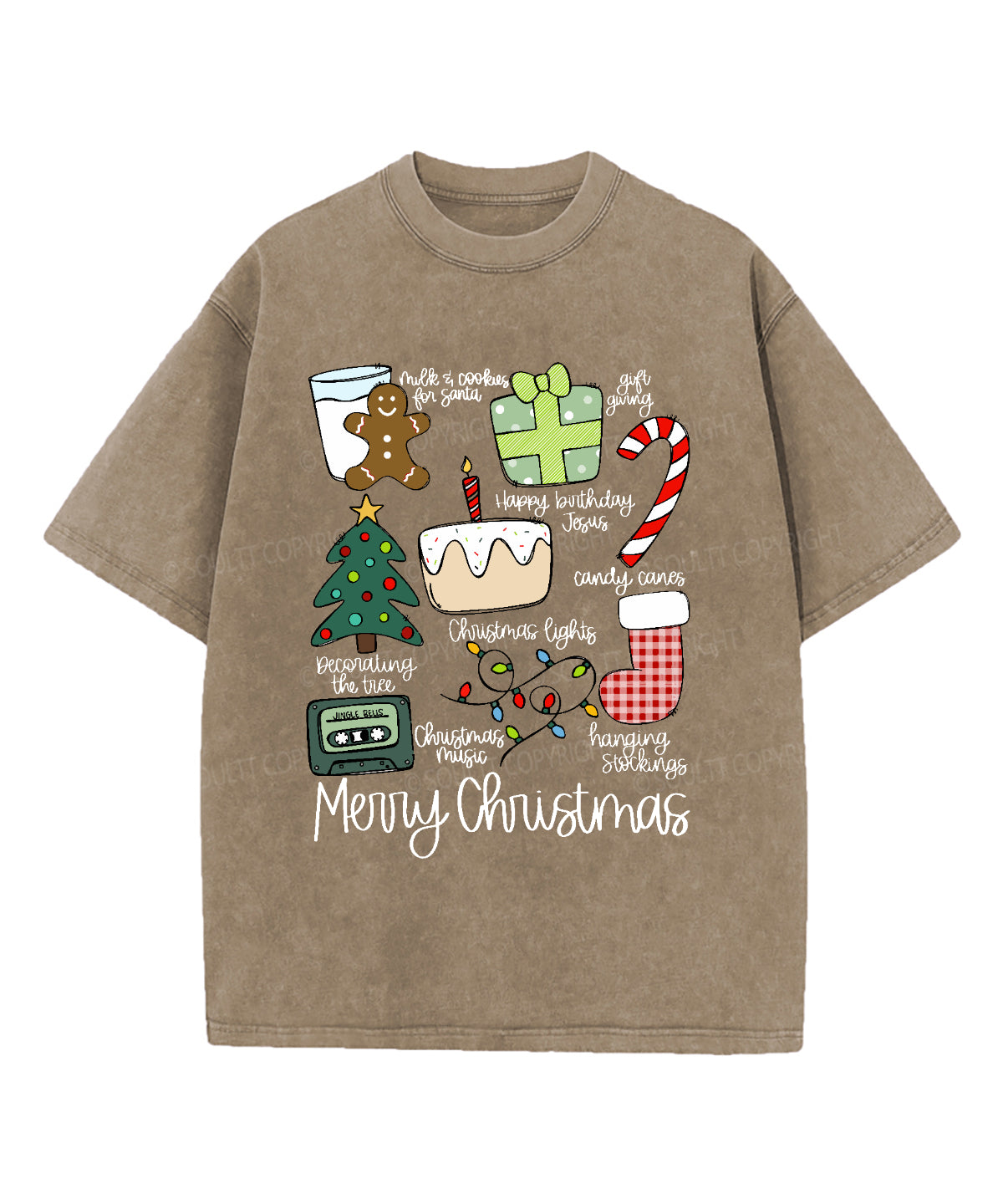 Merry Christmas Washed Christian T-shirt Style006 Hoodie, Sweatshirt | CiraTrend.com (Image 5)