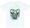 Black Tide Mens T-Shirt - Screaming Mask Face Busting Through Hoodie, Sweatshirt | CiraTrend.com