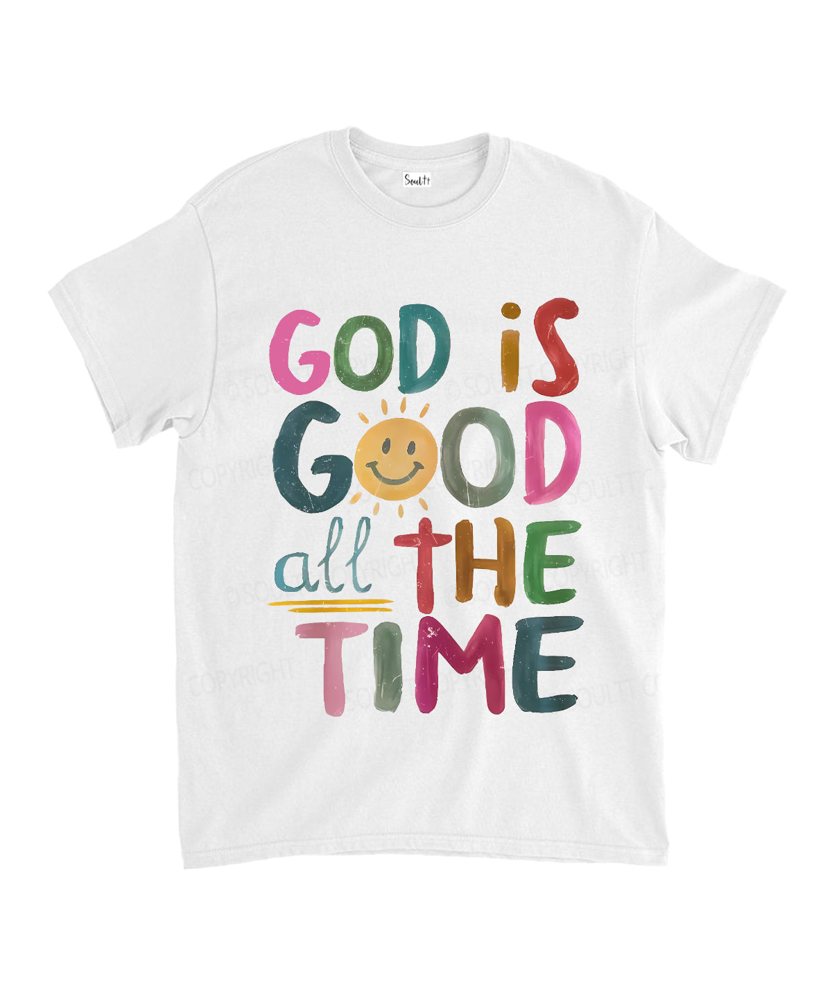 God Is Good All The Time Unisex Cotton Christian T-Shirt Hoodie, Sweatshirt | CiraTrend.com (Image 2)