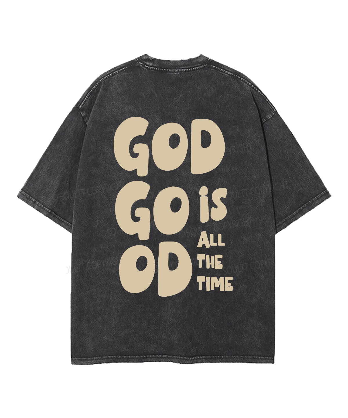 GOD IS GOOD Double Sided Washed Christian Style001 T-Shirts, Hoodie, Sweatshirt