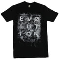 Ghosttown Ghost Town Mens T-Shirt - Evolution Grayed Shadowy Letters Image Hoodie, Sweatshirt | CiraTrend.com