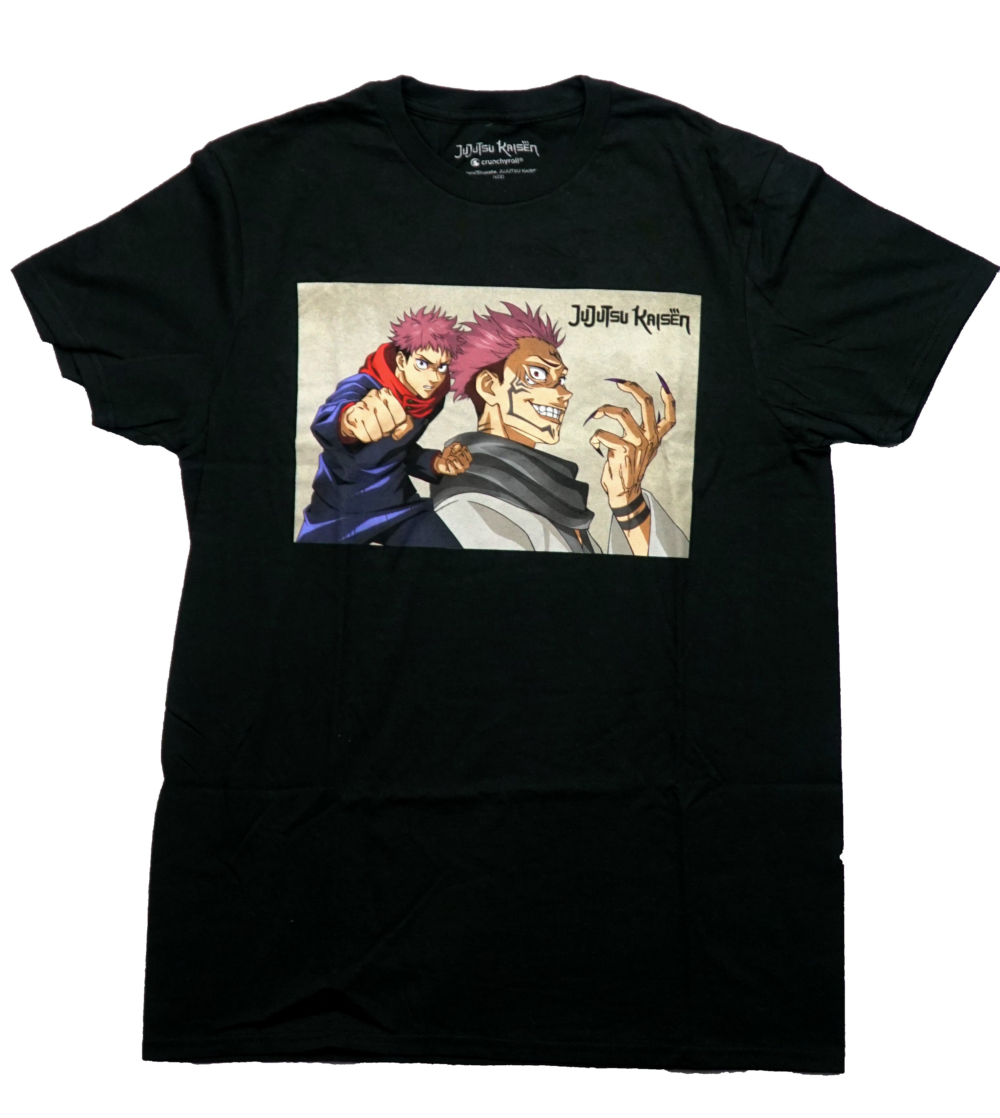 Jujutsu Kaisen Mens T-Shirt - Itadori Punching Beside Demon Hoodie, Sweatshirt | CiraTrend.com