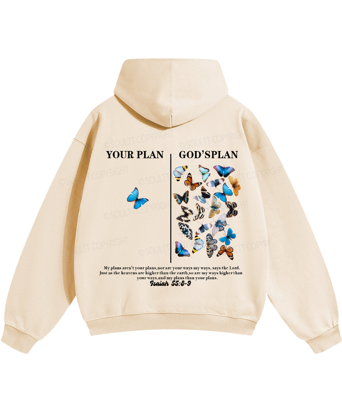 Your Plan Cotton Christian Hoodie T-Shirts, Sweatshirt | CiraTrend.com (Image 5)