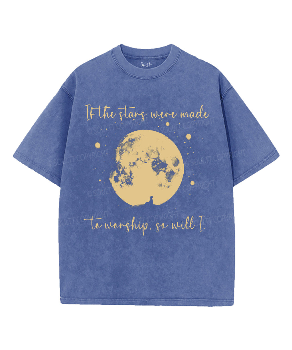 If The Stars Were Made To Worship Unisex Washed Christian T-shirt Hoodie, Sweatshirt | CiraTrend.com (Image 5)