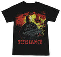 Resistance (2,3 PS3 Game) Mens T-Shirt  - Capeli Holding Gun with Yellow Sun I Hoodie, Sweatshirt | CiraTrend.com