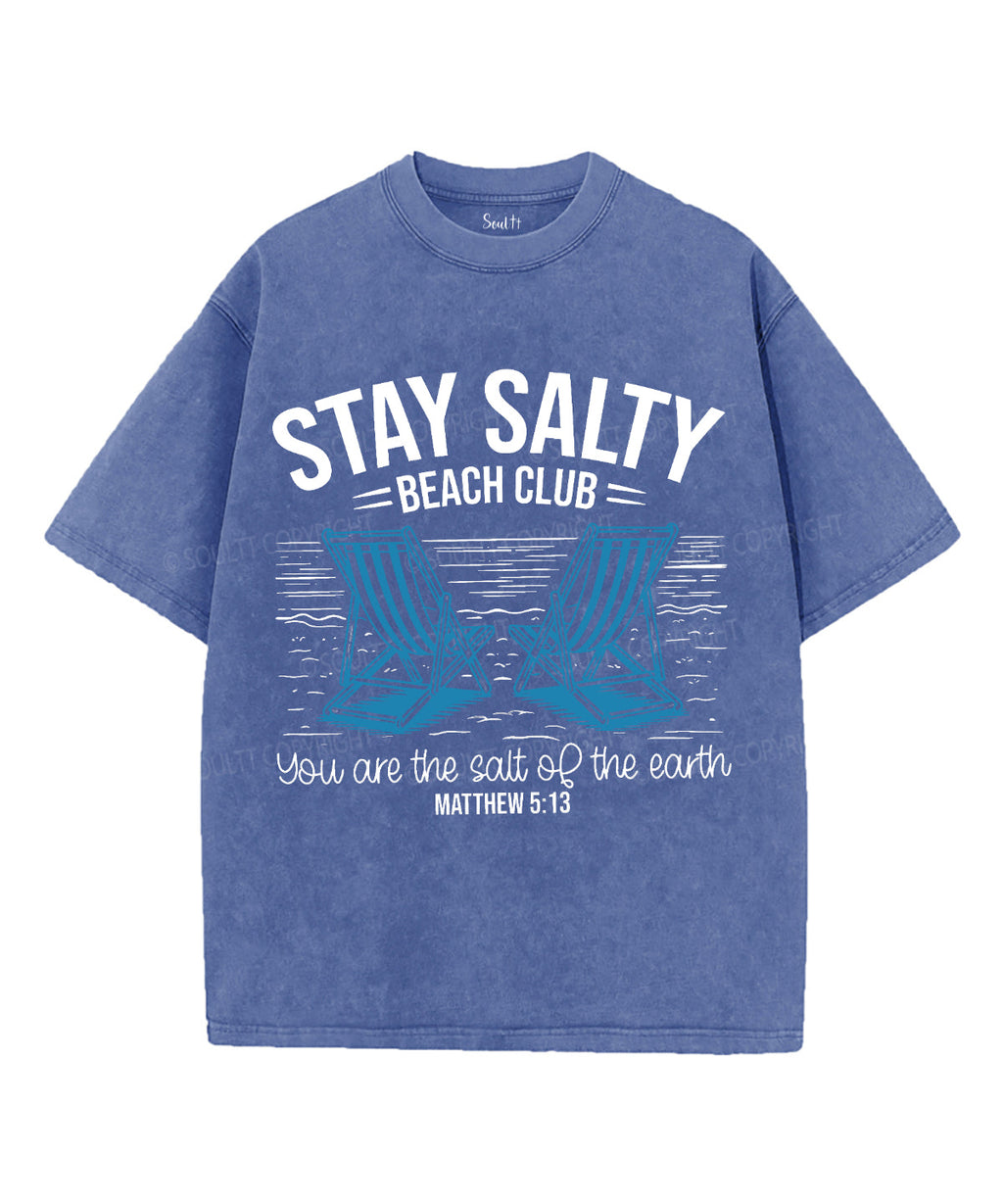 Stay Salty Unisex Washed Christian T-shirt Style014 Hoodie, Sweatshirt | CiraTrend.com (Image 2)