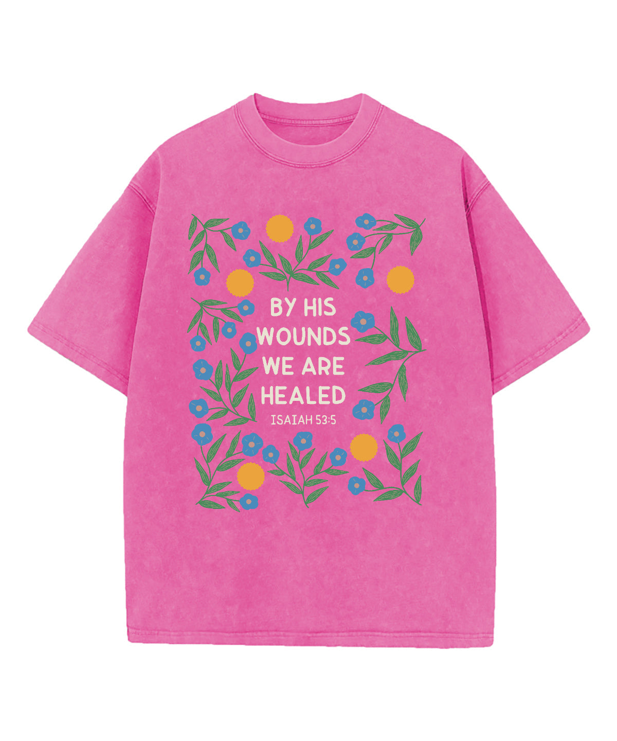 We Are Healed Washed Christian T-shirt Hoodie, Sweatshirt | CiraTrend.com (Image 2)