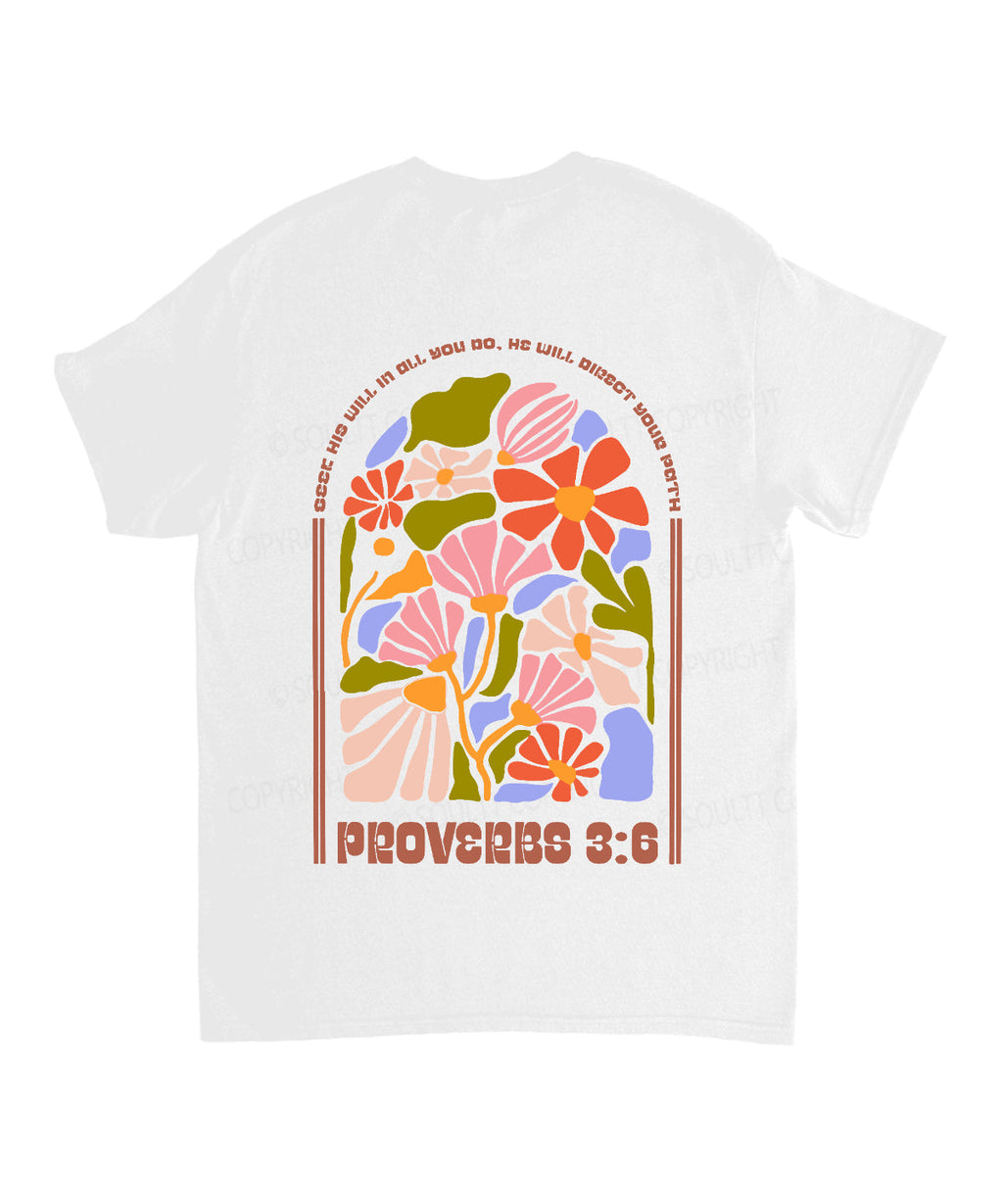 Seek His Will Double Sided Unisex Cotton Christian T-Shirt Hoodie, Sweatshirt | CiraTrend.com (Image 3)