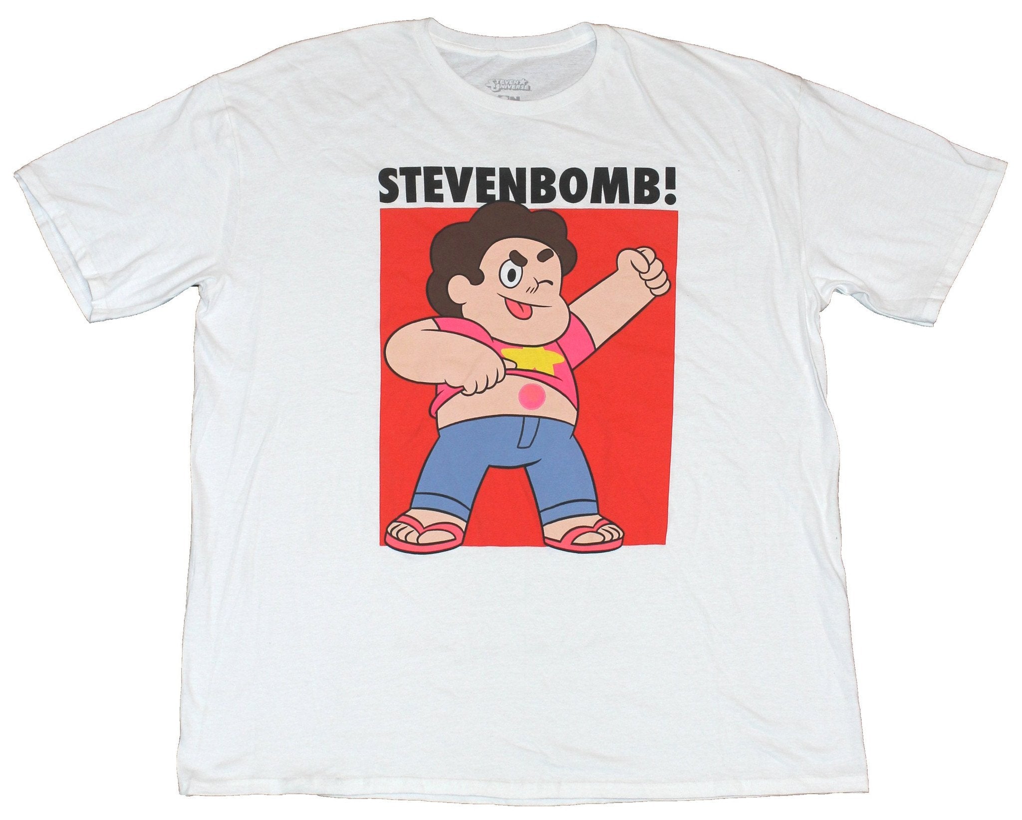Steven Universe Mens T-Shirt - Stevenbomb! Silly Steven Universe Image Hoodie, Sweatshirt | CiraTrend.com