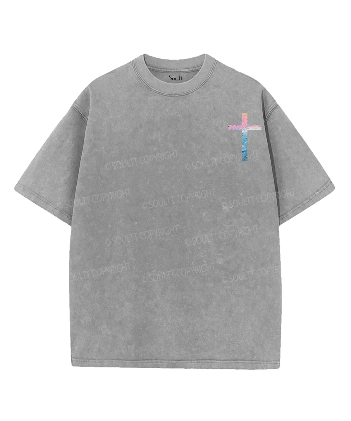 I Will Be With You Double Sided Unisex Washed Christian T-shirt Style021 Hoodie, Sweatshirt | CiraTrend.com (Image 4)