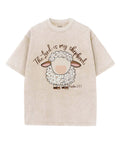 The Lord Is My Shepherd Unisex Washed Christian T-shirt Hoodie, Sweatshirt | CiraTrend.com (Image 1)