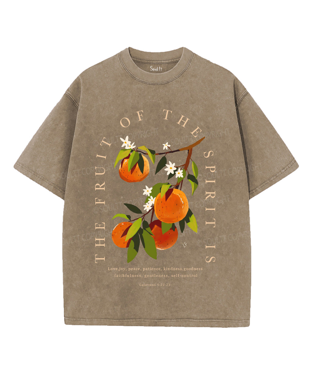 Fruit Of The God Unisex Washed Christian T-shirt Hoodie, Sweatshirt | CiraTrend.com (Image 5)