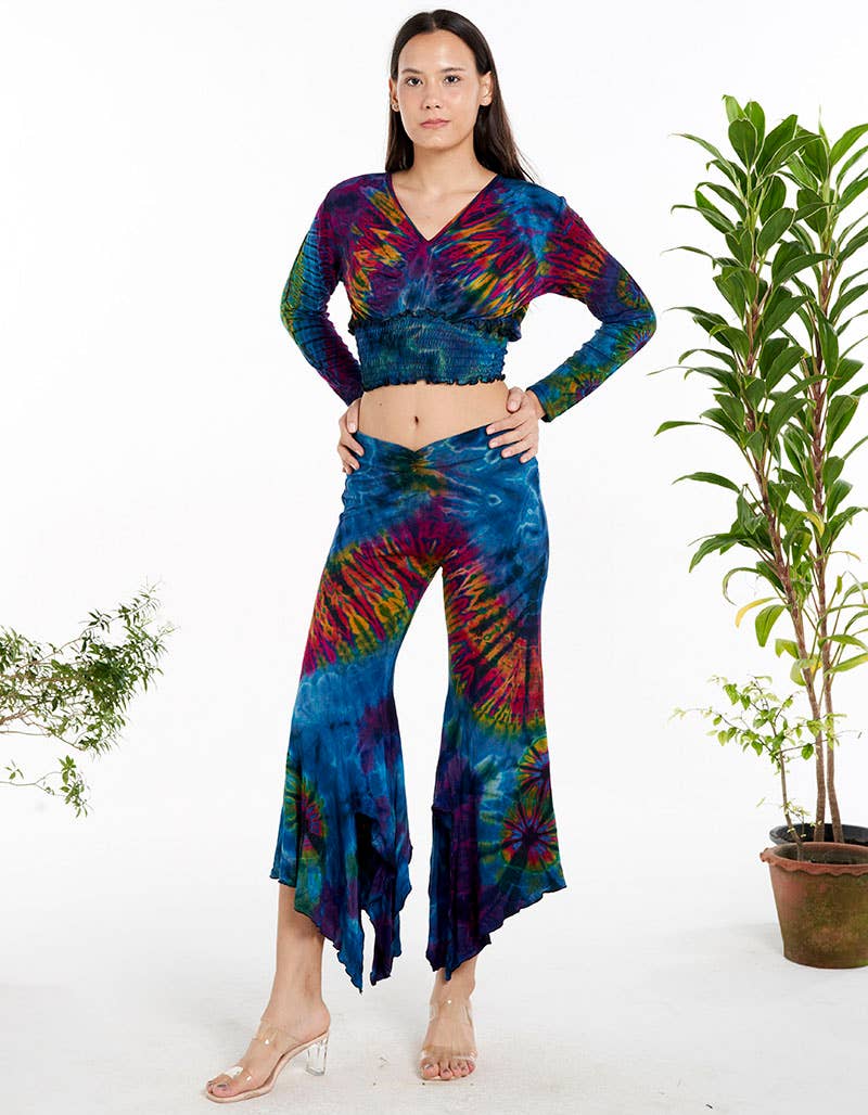 Tie-Dye Crop Top(TH-1871)