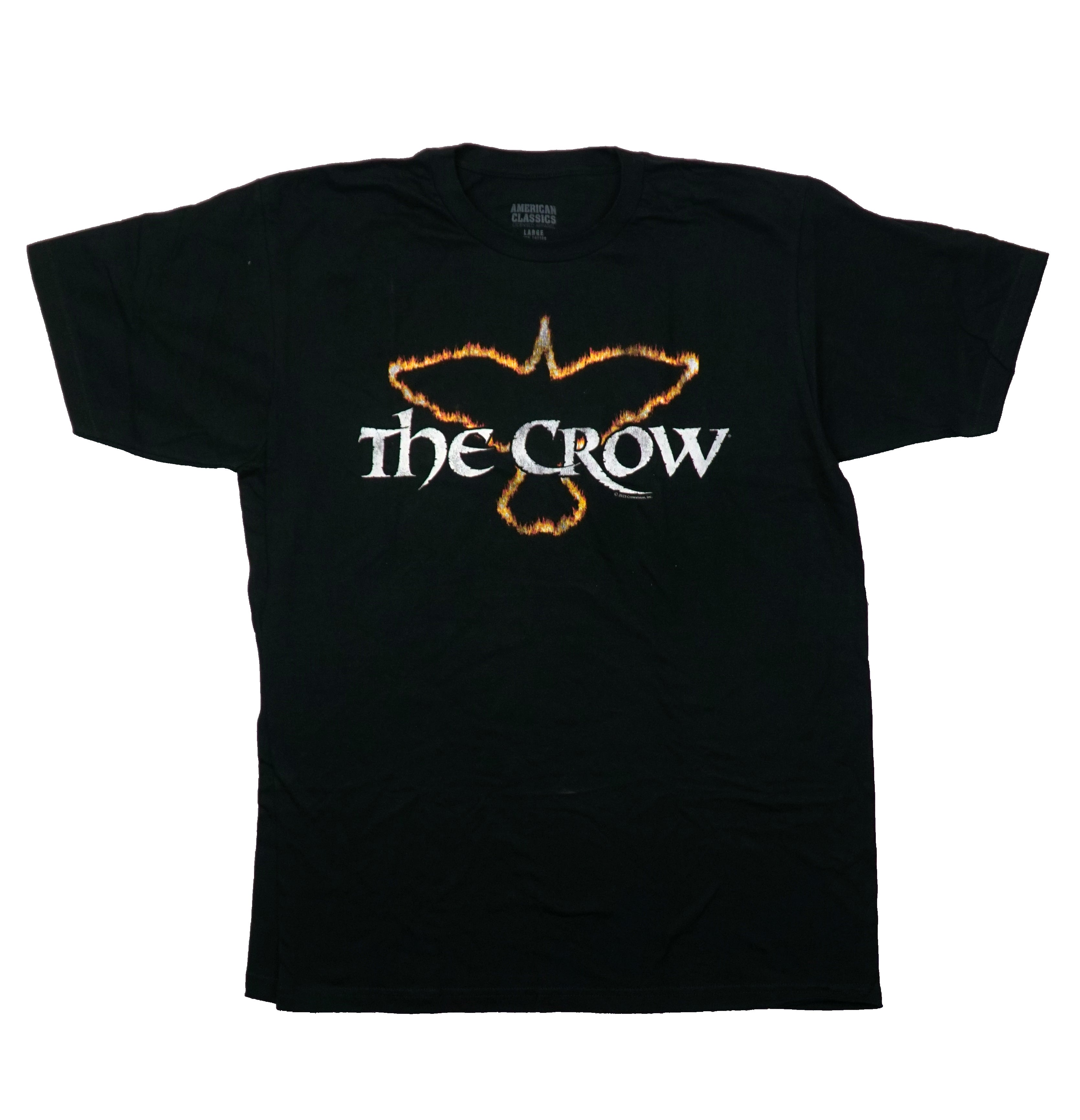 Crow Fire Crow Outline Logo Over Name T-Shirts, Hoodie, Sweatshirt