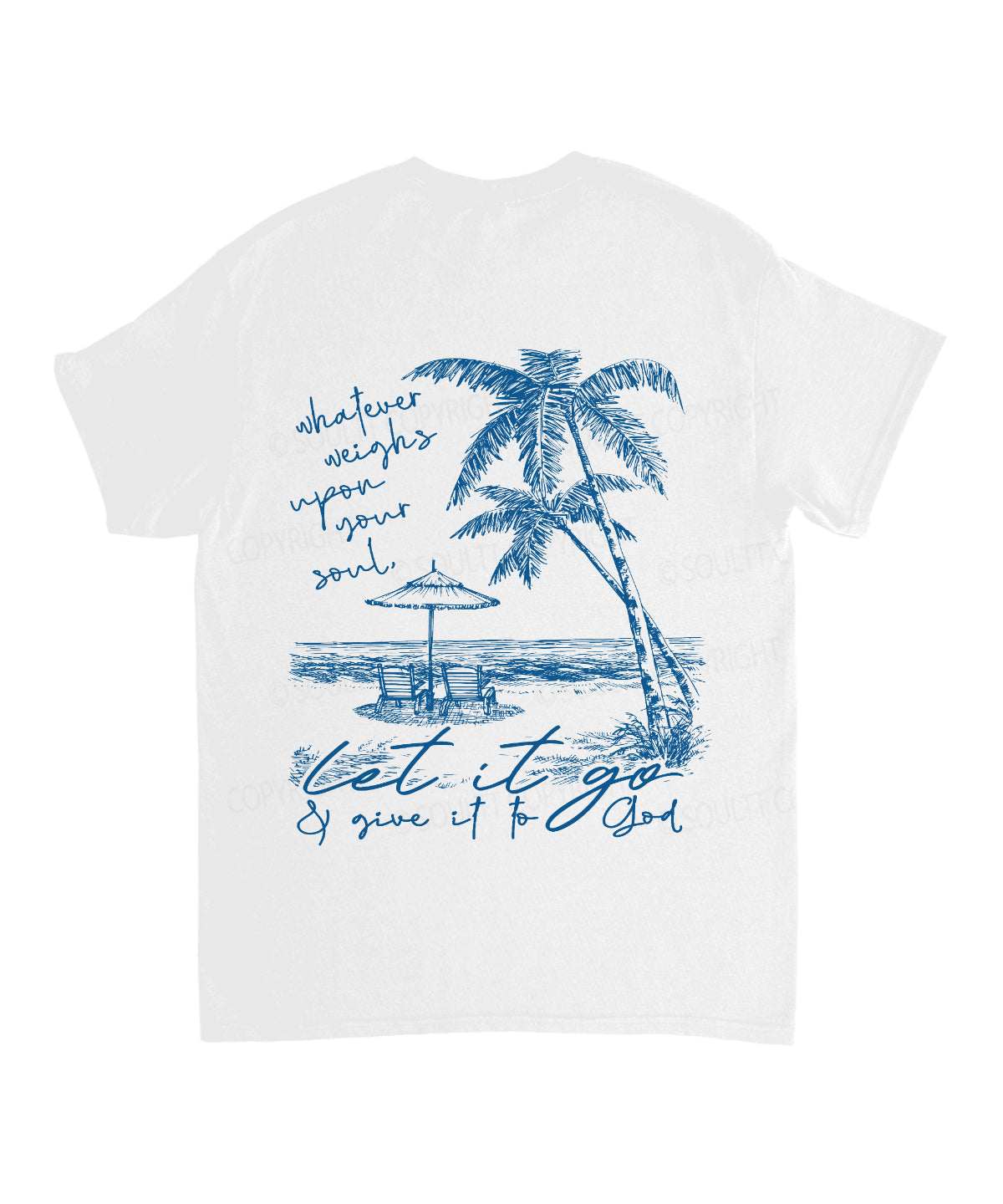 Give It To God Double Sided Unisex Cotton Christian T-Shirt Hoodie, Sweatshirt | CiraTrend.com (Image 3)