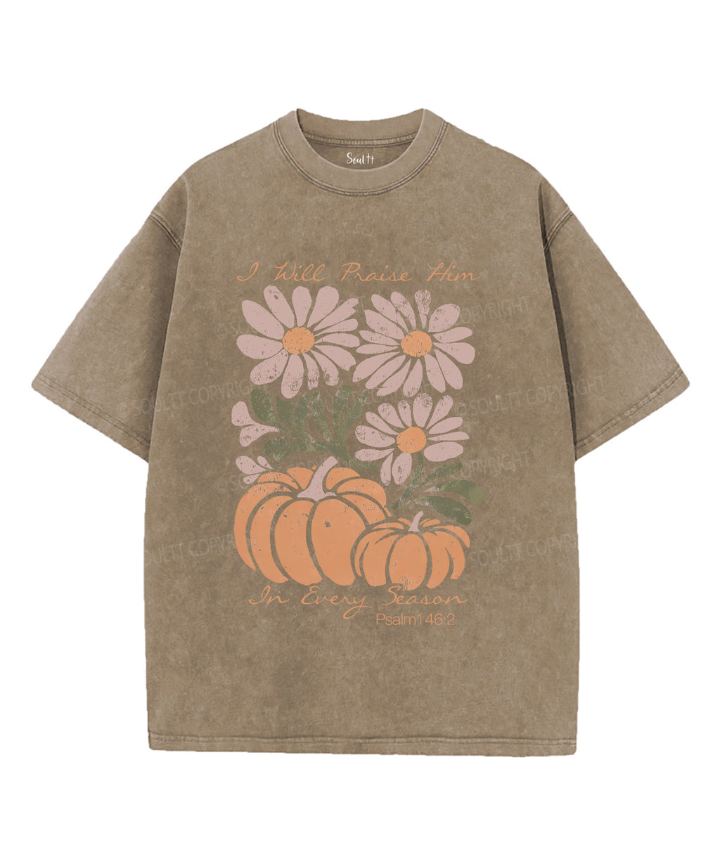 I Will Praise Him Unisex Washed Christian T-shirt Style002 Hoodie, Sweatshirt | CiraTrend.com (Image 5)