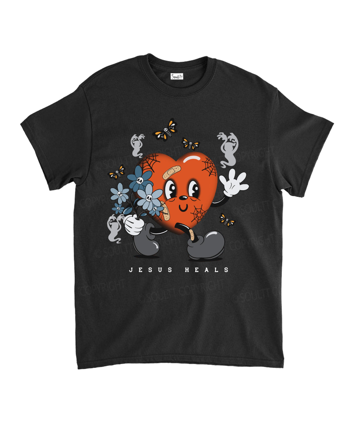 Jesus Heals Unisex Cotton Christian T-Shirt Style002 Hoodie, Sweatshirt | CiraTrend.com (Image 1)