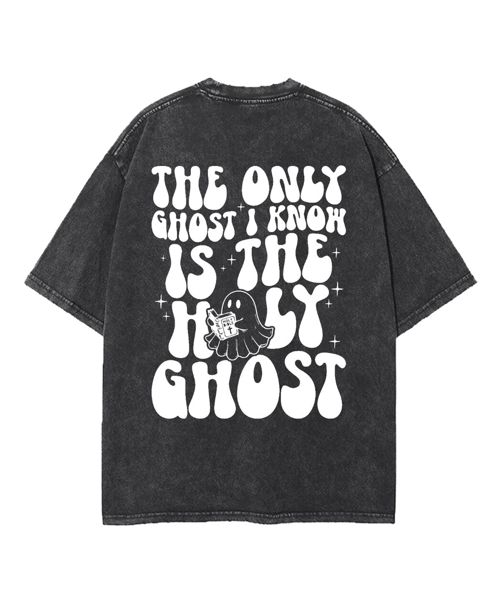 Holy Ghost Double Sided Washed Christian Style001 T-Shirts, Hoodie, Sweatshirt