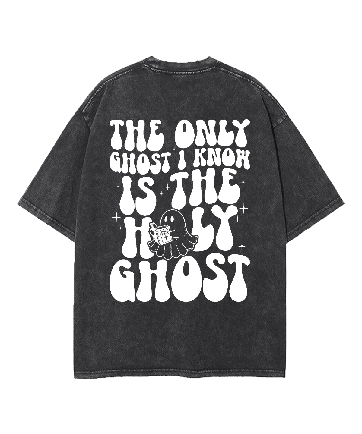 Holy Ghost Double Sided Washed Christian Style001 T-Shirts, Hoodie, Sweatshirt