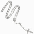 Gold-Dipped Rosary Necklace