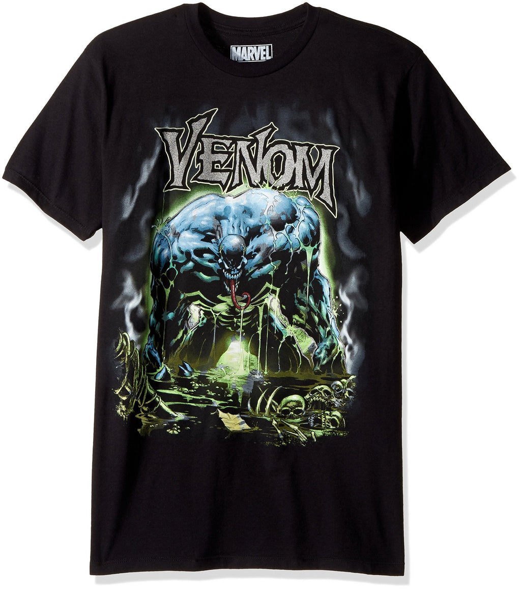 Venom Mens T-Shirt - Dripping Mad Venom Under Logo Hoodie, Sweatshirt | CiraTrend.com (Image 2)