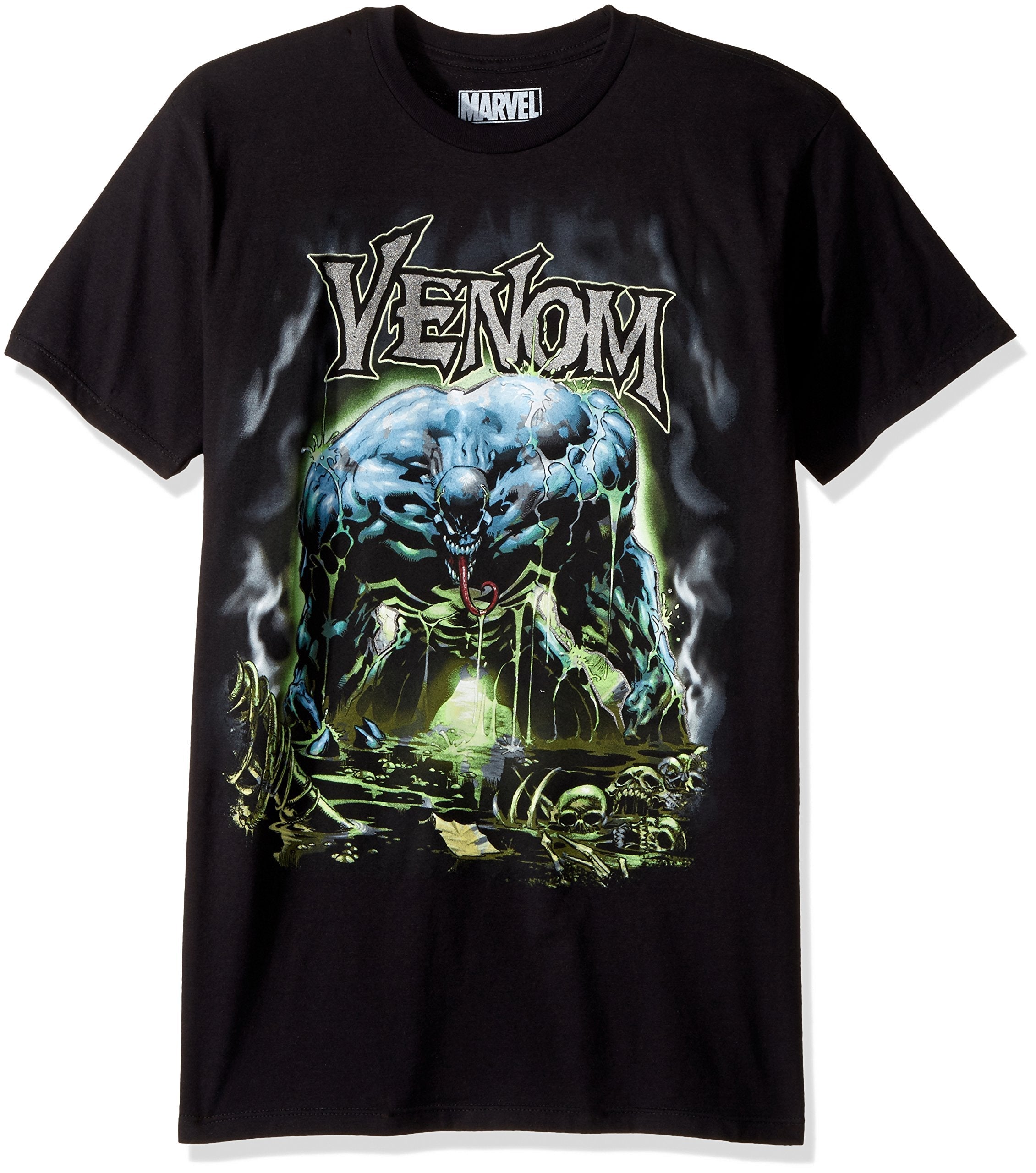 Venom Mens T-Shirt - Dripping Mad Venom Under Logo Hoodie, Sweatshirt | CiraTrend.com (Image 2)