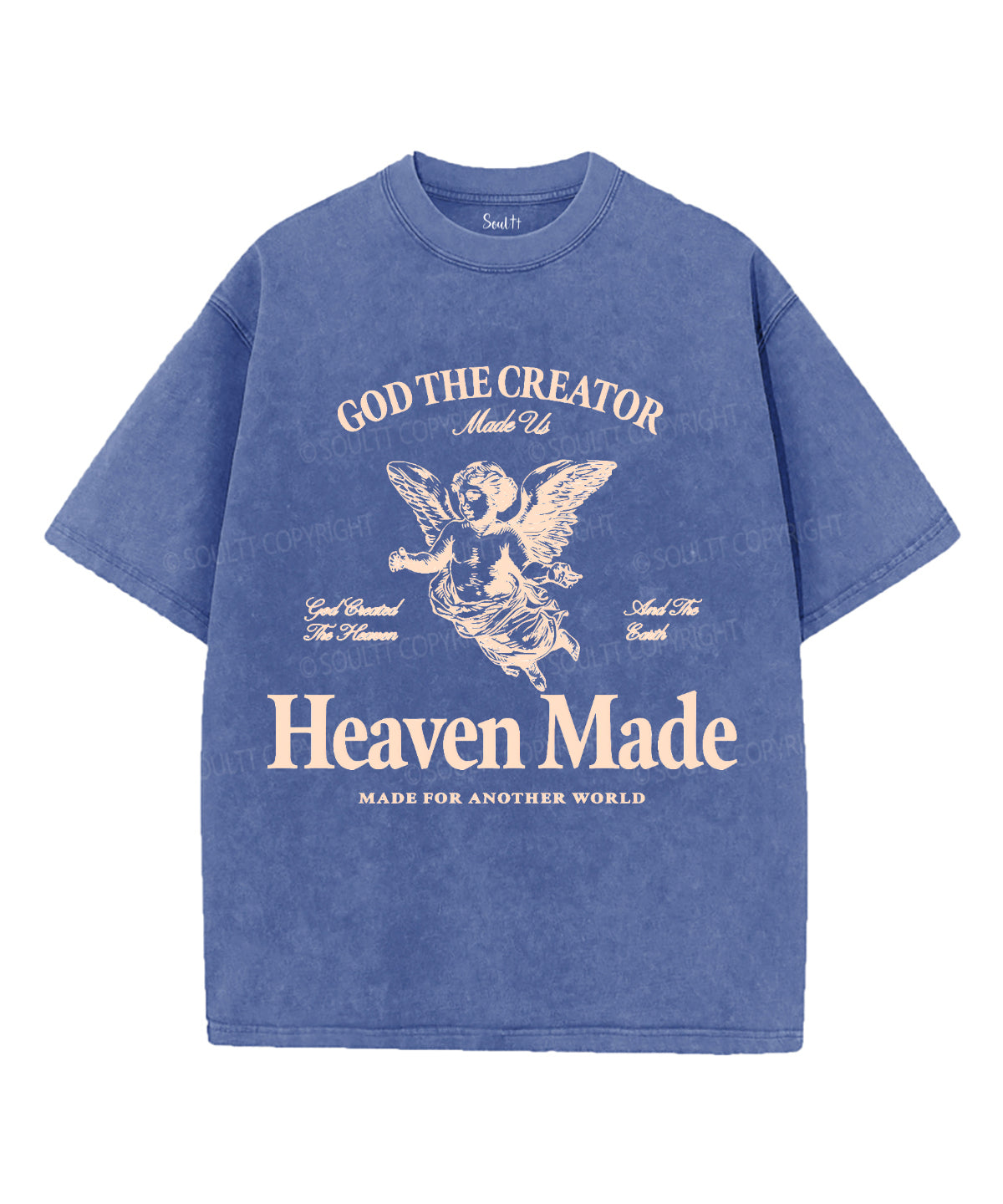 Heaven Made Washed Christian T-Shirts, Hoodie, Sweatshirt