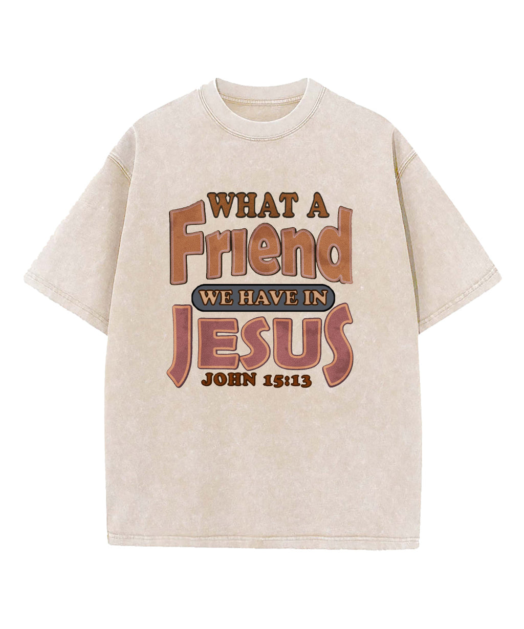 What A Friend We Have In Jesus Washed Christian T-shirt Hoodie, Sweatshirt | CiraTrend.com (Image 2)