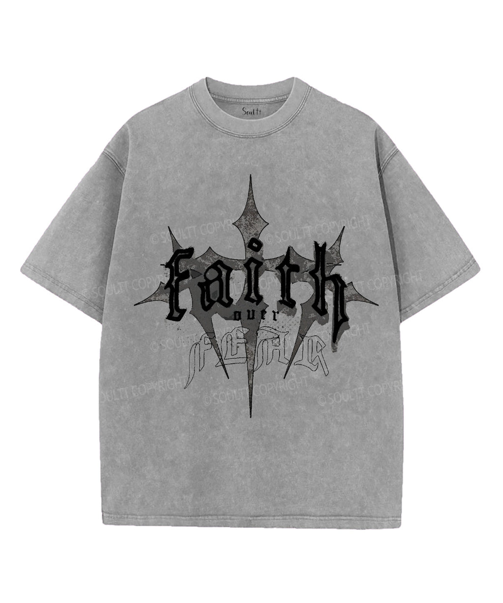 Faith Unisex Washed Christian T-shirt Style001 Hoodie, Sweatshirt | CiraTrend.com (Image 2)