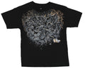 The Warriors Mens T-Shirt  - Foil Accented Giant Gang Battle [Apparel] Hoodie, Sweatshirt | CiraTrend.com