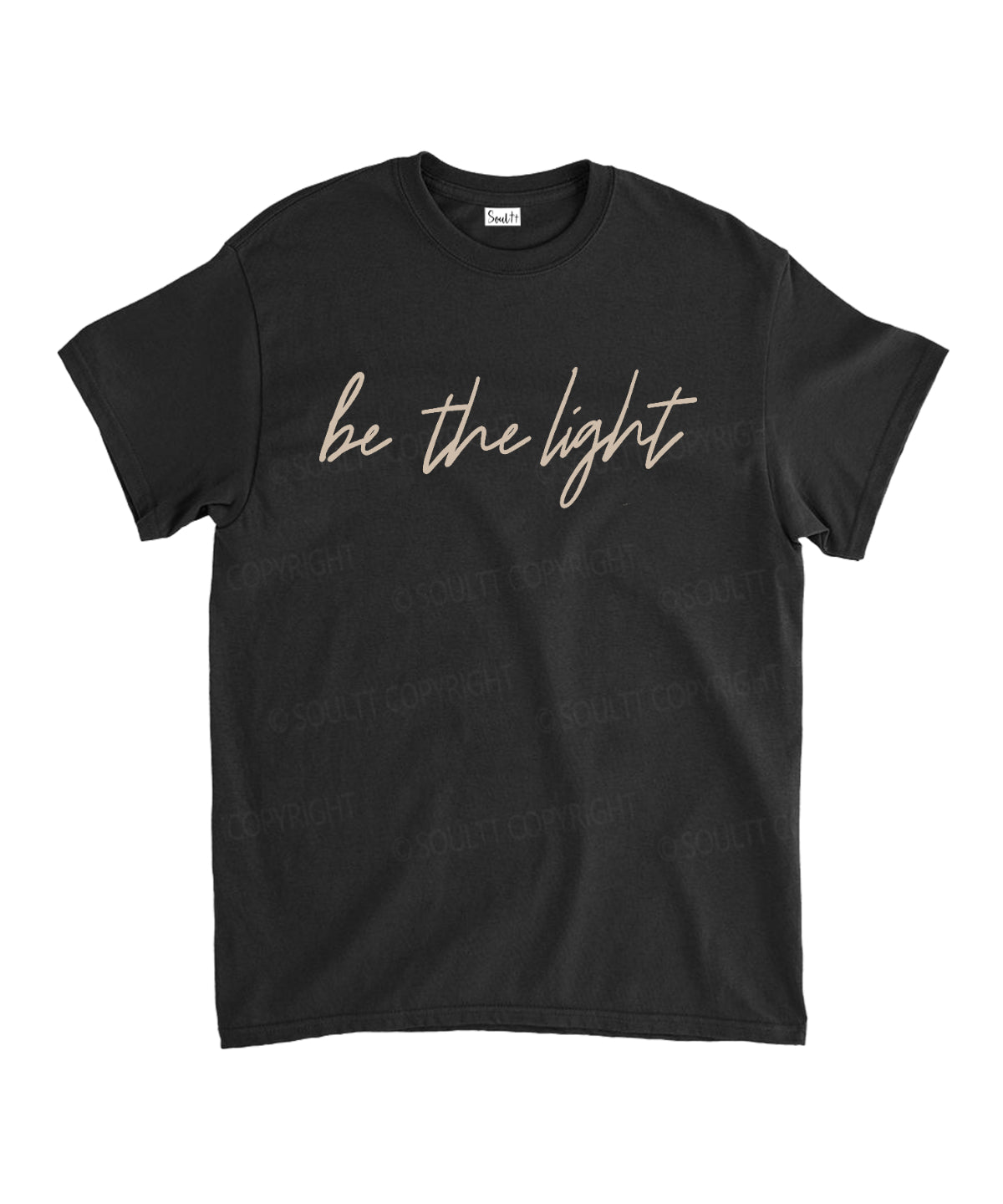Be The Light Double Sided Unisex Cotton Christian T-Shirt Hoodie, Sweatshirt | CiraTrend.com (Image 4)