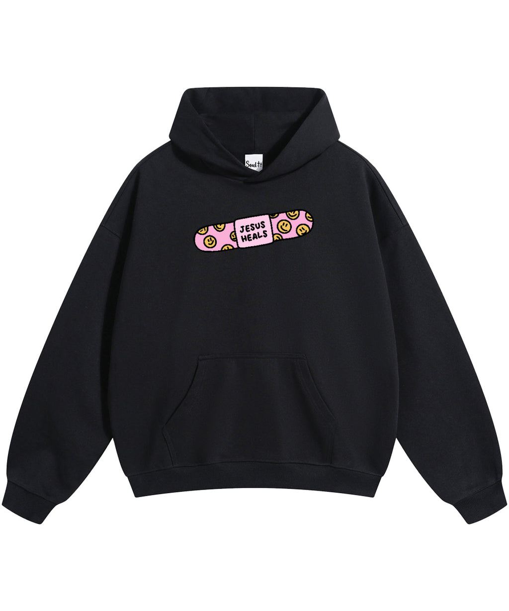 Jesus Heals Cotton Christian Hoodie T-Shirts, Sweatshirt | CiraTrend.com (Image 1)