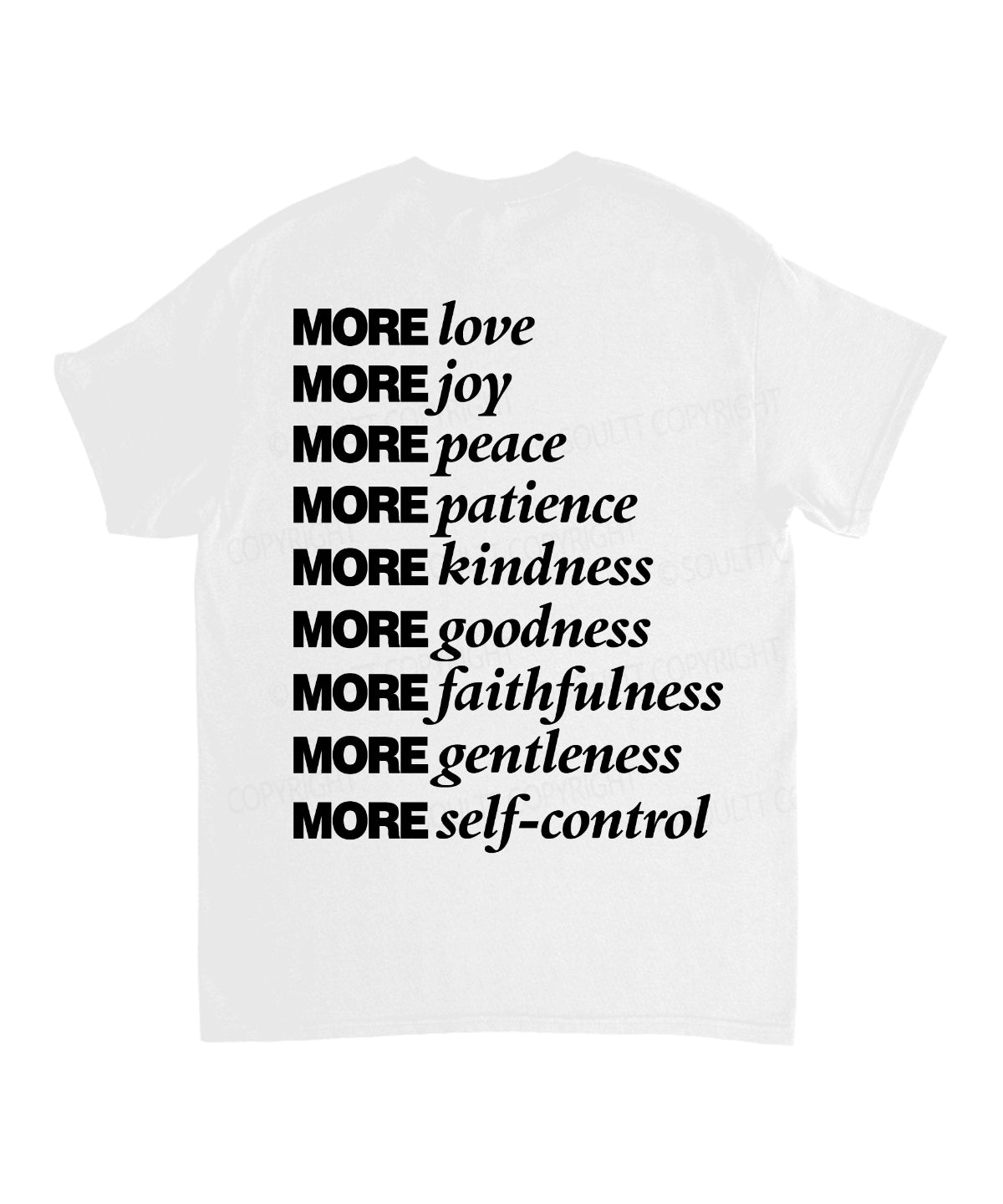 Made For More Double Sided Unisex Cotton Christian T-Shirt Hoodie, Sweatshirt | CiraTrend.com (Image 3)