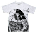 Fire Force Mens T-Shirt - Kusakabe  Leaping Over Town Black and White Print Hoodie, Sweatshirt | CiraTrend.com