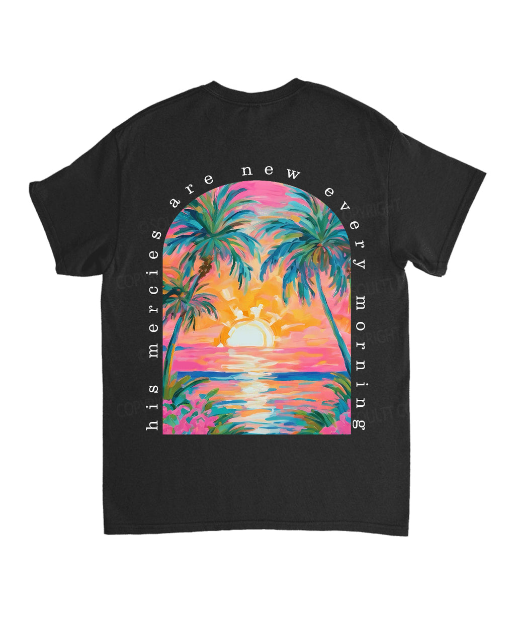 His Mercies Are New Double Sided Unisex Cotton Christian T-Shirt Style006 Hoodie, Sweatshirt | CiraTrend.com (Image 5)