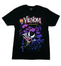 Venom Mens T-Shirt - Purple Shaded Attack Under Name Hoodie, Sweatshirt | CiraTrend.com