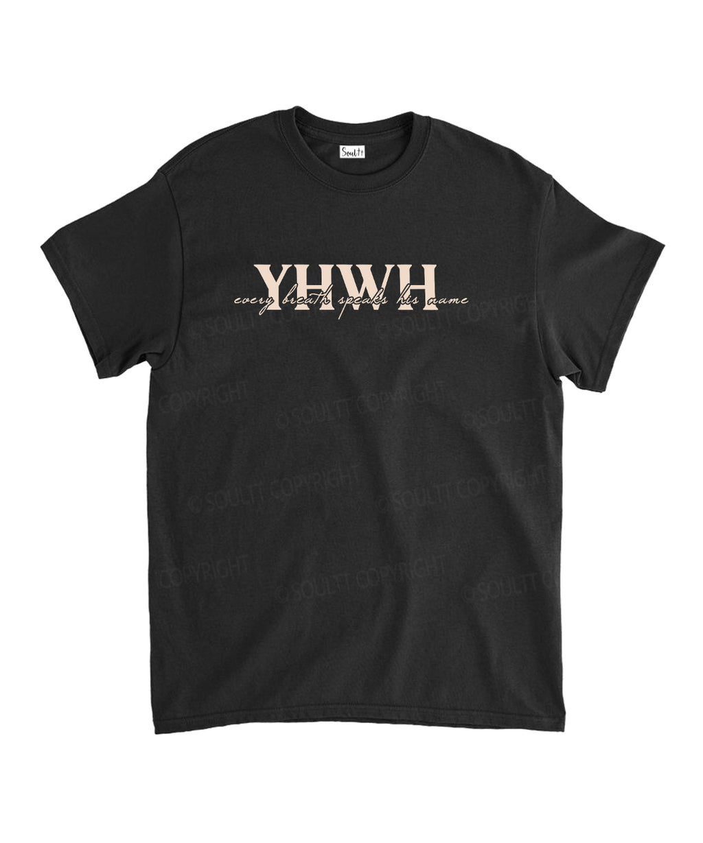 Every Breath Speaks His Name Double Sided Cotton Christian Style004 T-Shirts, Hoodie, Sweatshirt