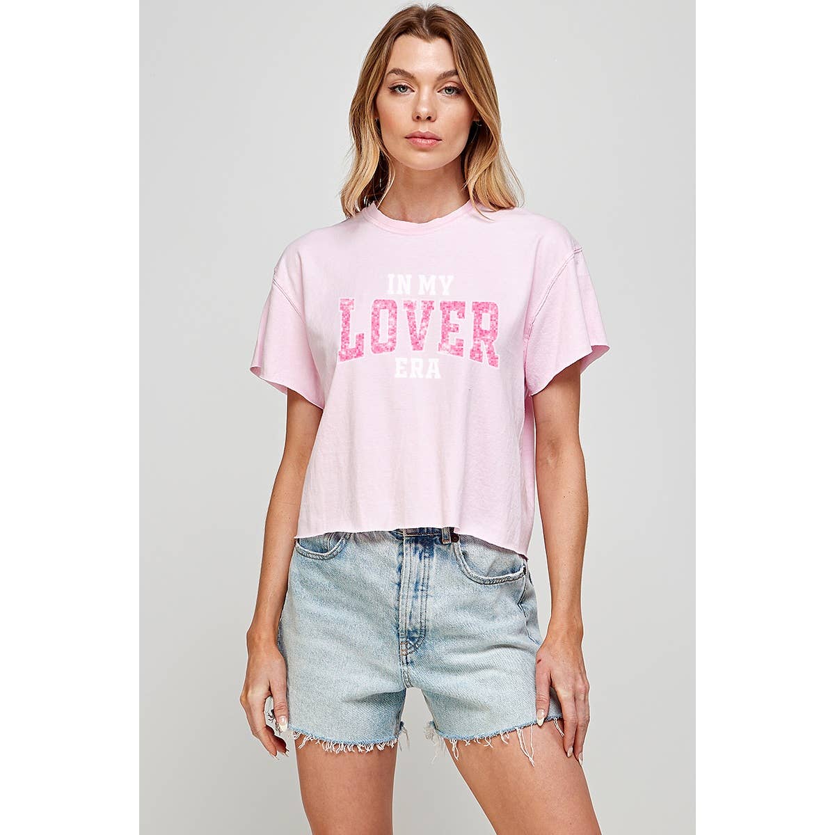 In My Lover Era Graphic Crop Top