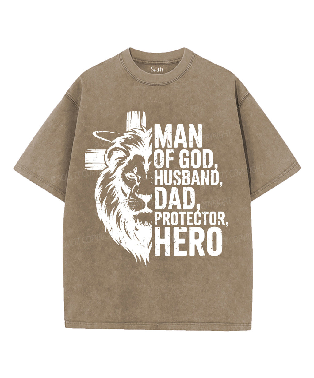 Men Of God Unisex Washed Christian T-shirt Hoodie, Sweatshirt | CiraTrend.com (Image 5)