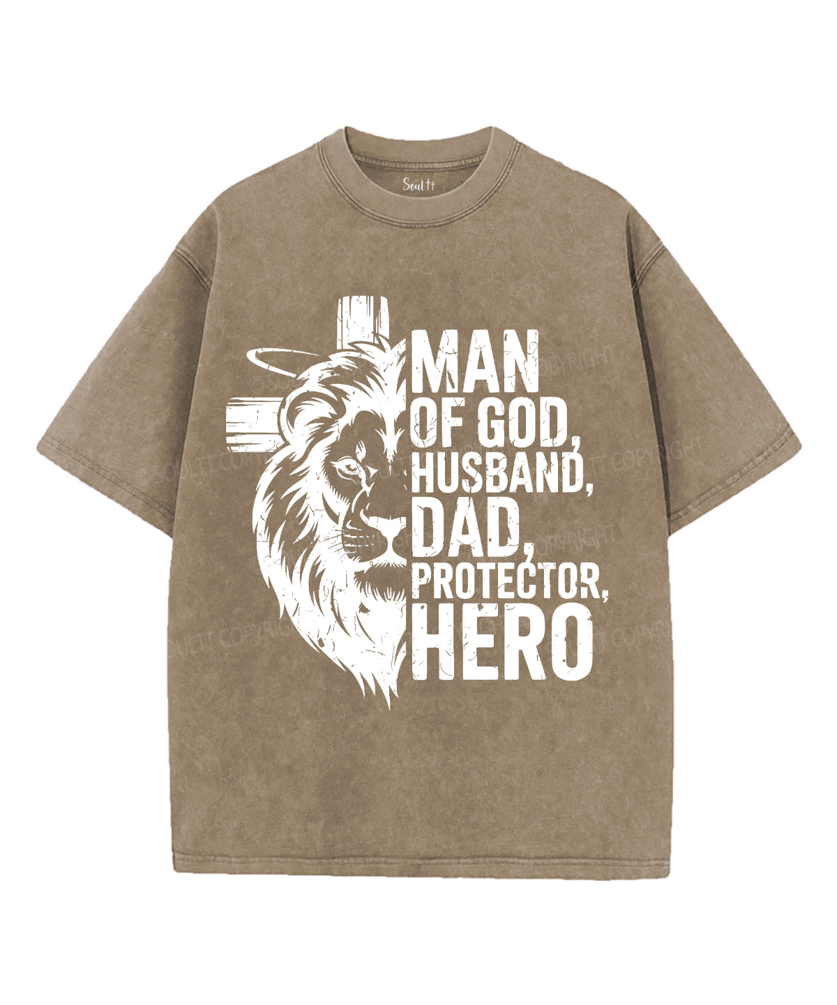 Men Of God Unisex Washed Christian T-shirt Hoodie, Sweatshirt | CiraTrend.com (Image 5)
