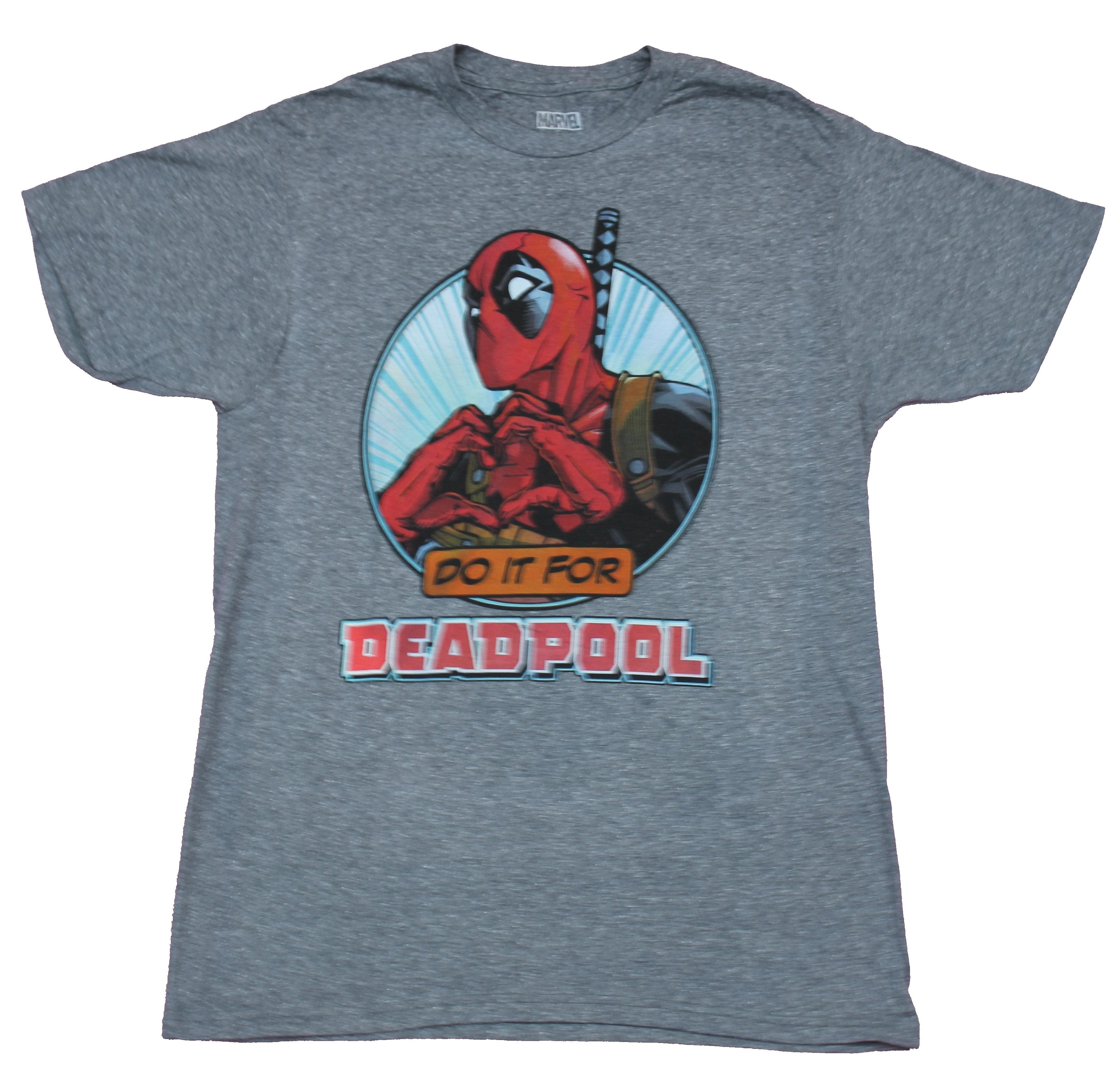 Deadpool Mens T-Shirt - Do it For Deadpool Circle Image Hoodie, Sweatshirt | CiraTrend.com