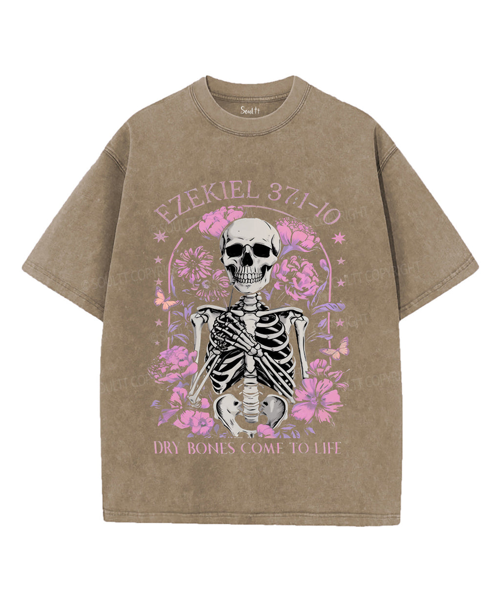 Dry Bones Come To Life Unisex Washed Christian T-shirt Style013 Hoodie, Sweatshirt | CiraTrend.com (Image 5)