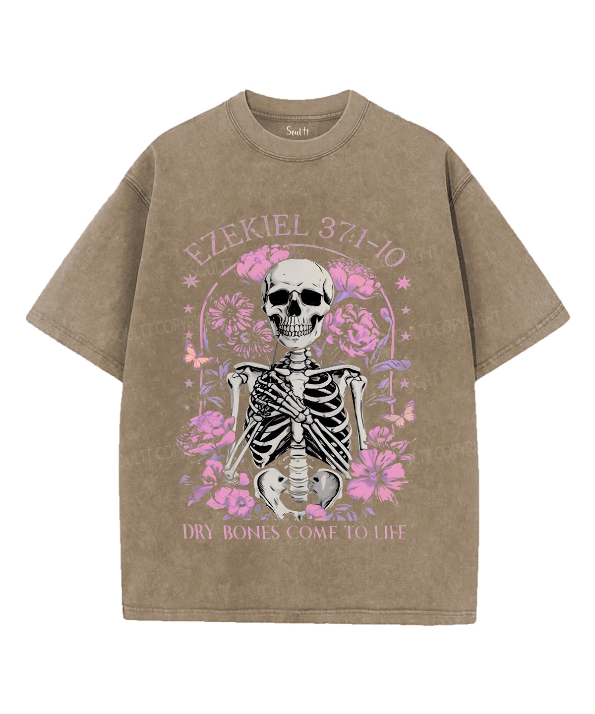 Dry Bones Come To Life Unisex Washed Christian T-shirt Style013 Hoodie, Sweatshirt | CiraTrend.com (Image 5)